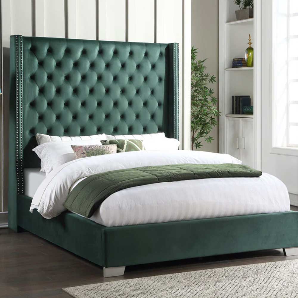 Diamond-Tufting-Wall-Panel-Bed-1 Diamond Tufting Wall Panel Bed